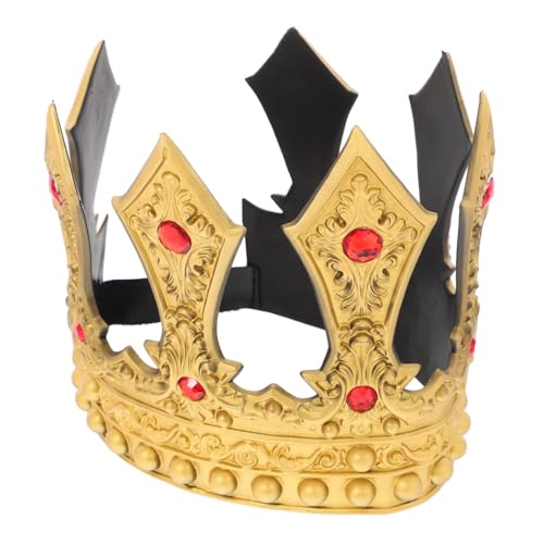 ULTECHNOVO Königskrone Poseidon-Kostüm Halloween-Stirnbänder in großen Mengen Kronen Königskostüm Prinzenkostüm für Jungen Kinderkrone Prinzkrone Königshut RP Golden ULTECHNOVO Königskrone Poseidon-Kostüm Halloween-Stirnbänder in großen Mengen Kronen Königskostüm Prinzenkostüm für Jungen Kinderkrone Prinzkrone Königshut RP Golden von ULTECHNOVO