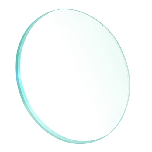 ULTECHNOVO Konvexes Glas Rund Klare Optische Linse Doppelt Konvexe Glaslinse Bikonvexe Linse Optische Glaslinse Konvexe Linse 100 Mm Doppelkonvexlinse Kuppel 100mm Experimentiergeräte von ULTECHNOVO