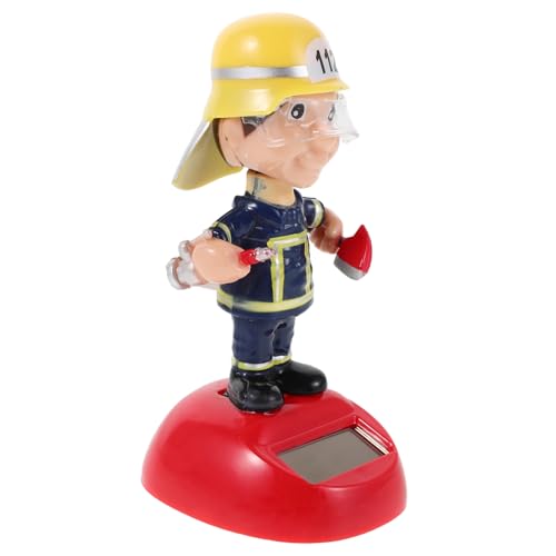 ULTECHNOVO Kreative Tanzende Feuerwehrmann Deko für Auto Dashboard Solar Bewegliche Feuerwehrmann Figur für Home Office Dekoration ULTECHNOVO Kreative Tanzende Feuerwehrmann Deko für Auto Dashboard Solar Bewegliche Feuerwehrmann Figur für Home Office Dekoration von ULTECHNOVO