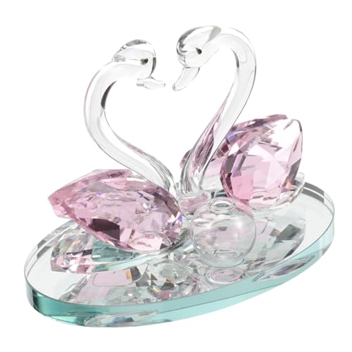 ULTECHNOVO Kristall Schwanenfigur Mit Auto Basis Parfüm Basis Rosa Niedliche Zwillingsschwan Figur Auto Armaturenbrett Dekoration Auto Innendekoration Valentinstag ULTECHNOVO Kristall Schwanenfigur Mit Auto Basis Parfüm Basis Rosa Niedliche Zwillingsschwan Figur Auto Armaturenbrett Dekoration Auto Innendekoration Valentinstag von ULTECHNOVO