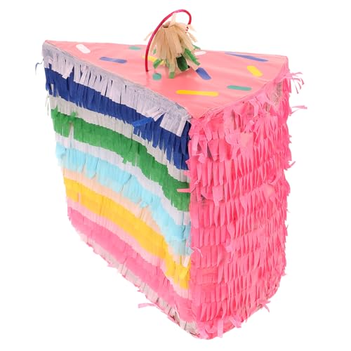 ULTECHNOVO Kuchen Piñata Deko für Geburtstagsfeiern Befüllbare Piñata im Kuchendesign für Kinderpartys Lustige Partydekoration Sicher und Wiederverwendbar ULTECHNOVO Kuchen Piñata Deko für Geburtstagsfeiern Befüllbare Piñata im Kuchendesign für Kinderpartys Lustige Partydekoration Sicher und Wiederverwendbar von ULTECHNOVO