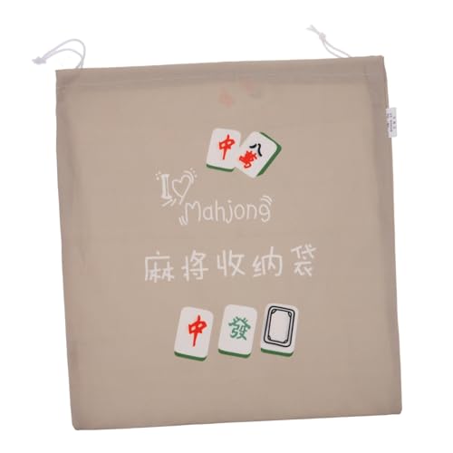 ULTECHNOVO Mahjong Plaque -Aufbewahrungstasche Veranstalter Party Mahjong-Einkaufstasche Mahjong-Aufbewahrungsbeutel für Kleine Kordelstring -Taschen Lagerbeutelhalter Oxford-Stoff Khaki ULTECHNOVO Mahjong Plaque -Aufbewahrungstasche Veranstalter Party Mahjong-Einkaufstasche Mahjong-Aufbewahrungsbeutel für Kleine Kordelstring -Taschen Lagerbeutelhalter Oxford-Stoff Khaki von ULTECHNOVO