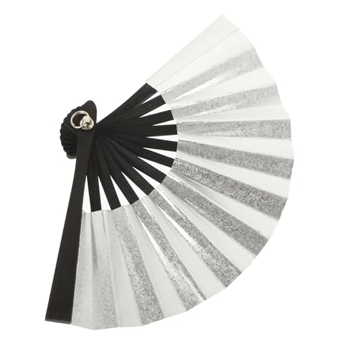 ULTECHNOVO Mini Papierfächer Faltbarer Handfächer für DIY Dekoration und Party Accessoire Kreatives Basteln Stilvolles Design Fotorequisite von ULTECHNOVO