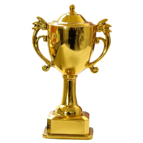 ULTECHNOVO Miniatur Pokal für Plastik Trophäe für Wettbewerbe Lustige Auszeichnung für Jungen und Mädchen für Lernspiele und Puppenhaus Dekoration Leicht und Tragbar von ULTECHNOVO