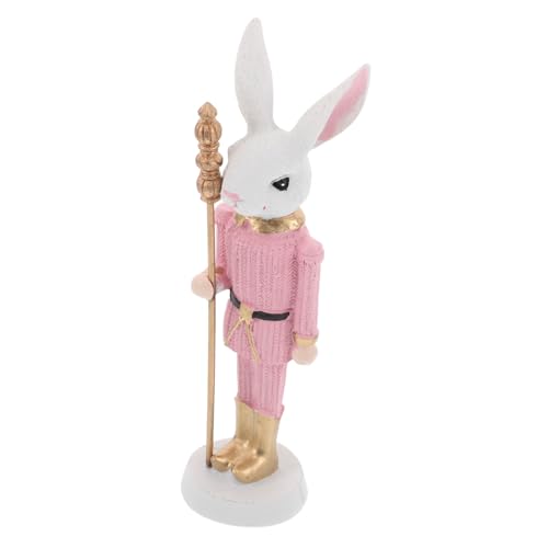 ULTECHNOVO Osterhasen-Ornamente Urlaubsdekor Osterhasenfiguren Osterhasen-Gartenstatuen Frühlingsfiguren Nussknackerfiguren dekorativer Nussknacker Nussknacker-Figuren Ferienhäuser Harz Rosa ULTECHNOVO Osterhasen-Ornamente Urlaubsdekor Osterhasenfiguren Osterhasen-Gartenstatuen Frühlingsfiguren Nussknackerfiguren dekorativer Nussknacker Nussknacker-Figuren Ferienhäuser Harz Rosa von ULTECHNOVO