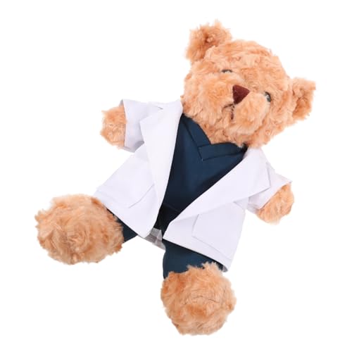 ULTECHNOVO Plüsch Arztbär Niedliches Kuscheltier für Perfektes für Gestaltete Dekoration für Zuhause Einzigartiges und Kreatives ULTECHNOVO Plüsch Arztbär Niedliches Kuscheltier für Perfektes für Gestaltete Dekoration für Zuhause Einzigartiges und Kreatives von ULTECHNOVO