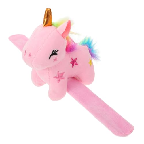 ULTECHNOVO Plüsch Einhorn Slap Armband Süßes Tier Slap Handgelenk Armband für Party Dekoration oder von ULTECHNOVO