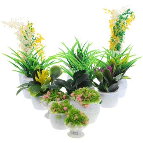 ULTECHNOVO Puppenhauspflanzen: 13 Miniatur-Topfpflanzen Für Puppenhaus-Bonsai-Blumenmodelle Winzige Künstliche Gründekorationen 7 5 cm ULTECHNOVO Puppenhauspflanzen: 13 Miniatur-Topfpflanzen Für Puppenhaus-Bonsai-Blumenmodelle Winzige Künstliche Gründekorationen 7 5 cm von ULTECHNOVO