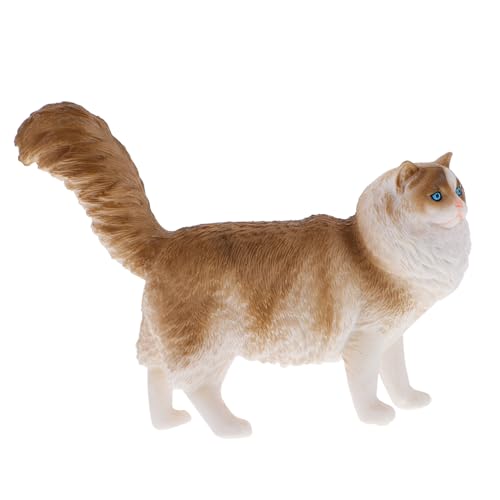 ULTECHNOVO Realistische Katzenfigur aus Robustem Kunststoff Kleine Deko Skulptur für Schreibtisch und Kinderzimmer Detailreiche Nachbildung für Spielerisches Lernen und Natürliche ULTECHNOVO Realistische Katzenfigur aus Robustem Kunststoff Kleine Deko Skulptur für Schreibtisch und Kinderzimmer Detailreiche Nachbildung für Spielerisches Lernen und Natürliche von ULTECHNOVO