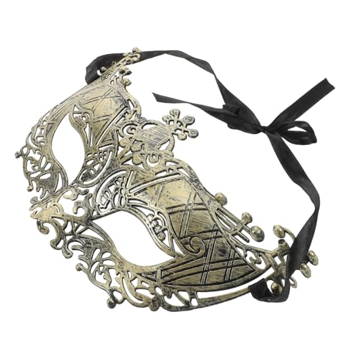 ULTECHNOVO Retro-halbgesichtsmaske Maskendekor Karnevalsmaske Dekorative Masken Männer Maskerade Maske Vintage Halloween-maske Maske Für Maskeradeparty Für Frauen Plastik Golden ULTECHNOVO Retro-halbgesichtsmaske Maskendekor Karnevalsmaske Dekorative Masken Männer Maskerade Maske Vintage Halloween-maske Maske Für Maskeradeparty Für Frauen Plastik Golden von ULTECHNOVO