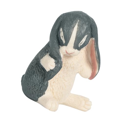 ULTECHNOVO Simulation Kaninchen Modell Mini Kaninchen aus Strapazierfähigem Pädagogisches für Kreative Dekoration für Zuhause und Garten von ULTECHNOVO