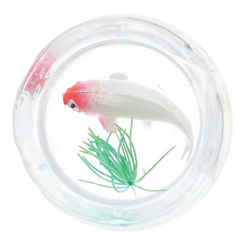 ULTECHNOVO Simulierter Mini -koi -fischtank Szenenzubehör Zubehör Für Aquarien Puppenhaus Pflanzen Miniaturdekor Winzige Dinge Miniatur-zubehör Puppenhaus-miniaturen Mini-vers PVC Rot ULTECHNOVO Simulierter Mini -koi -fischtank Szenenzubehör Zubehör Für Aquarien Puppenhaus Pflanzen Miniaturdekor Winzige Dinge Miniatur-zubehör Puppenhaus-miniaturen Mini-vers PVC Rot von ULTECHNOVO