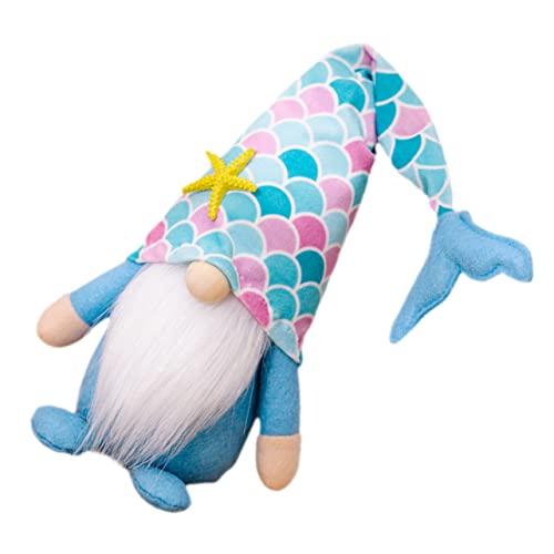 ULTECHNOVO Sommer Meerjungfrau GNOME Puppe Deko für Zuhause und Garten Kuschelpuppe für Farbenfrohe und Langlebige Figur mit Bezauberndem Design ULTECHNOVO Sommer Meerjungfrau GNOME Puppe Deko für Zuhause und Garten Kuschelpuppe für Farbenfrohe und Langlebige Figur mit Bezauberndem Design von ULTECHNOVO