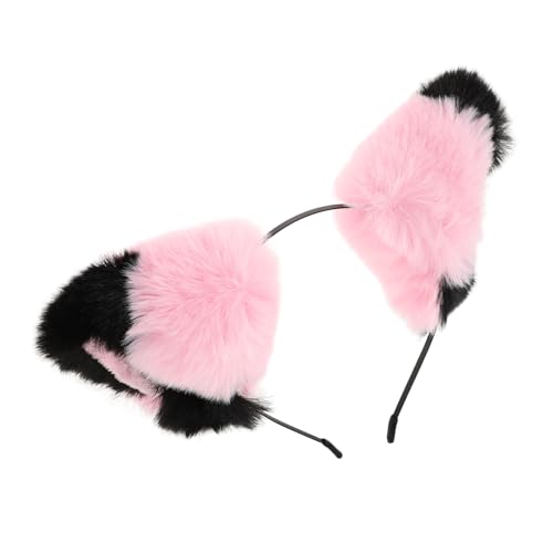 ULTECHNOVO Stirnband mit Katzenohren Aber Bären-Kostümohren Wolfsohren realistische Katzenohren rosa Katzenohren Hundehaarbögen Kostüm-Stirnband Eselsohren pelzige Ohren Welpenohren Plüsch ULTECHNOVO Stirnband mit Katzenohren Aber Bären-Kostümohren Wolfsohren realistische Katzenohren rosa Katzenohren Hundehaarbögen Kostüm-Stirnband Eselsohren pelzige Ohren Welpenohren Plüsch von ULTECHNOVO