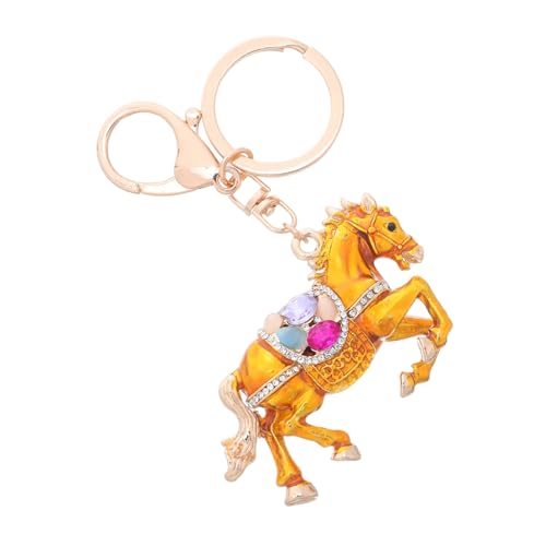 ULTECHNOVO Strass-pferde-schlüsselanhänger Aus Legierung Tierkreiszeichen-schlüsselanhänger Dekorative Schlüsselanhänger Für Damen Pferde-schlüsselring Zum Chinesischen Neujahr ULTECHNOVO Strass-pferde-schlüsselanhänger Aus Legierung Tierkreiszeichen-schlüsselanhänger Dekorative Schlüsselanhänger Für Damen Pferde-schlüsselring Zum Chinesischen Neujahr von ULTECHNOVO