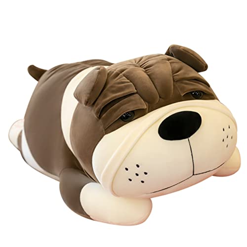 ULTECHNOVO Süßer Plüschhund Rückenkissen Niedlicher Shar Pei Kissen Bequemes Cartoon Nachtwurfkissen für Dekoratives Stofftier für Schlafzimmer und Wohnzimmer Tiefbraun ULTECHNOVO Süßer Plüschhund Rückenkissen Niedlicher Shar Pei Kissen Bequemes Cartoon Nachtwurfkissen für Dekoratives Stofftier für Schlafzimmer und Wohnzimmer Tiefbraun von ULTECHNOVO