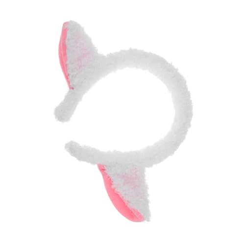 ULTECHNOVO Süßes Schafohren Stirnband aus Plüsch Tierkostüm Zubehör für Accessoire für Cosplay Halloween und Besondere Anlässe Bequem und Leicht zu Charmantes Design für Kleine von ULTECHNOVO
