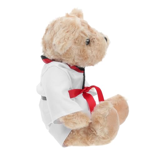 ULTECHNOVO Taekwondo Bär Puppe Karate Zeug Großer Ausgestopfter Bär Erntedankfest Abschlussbär Plüsch Karate Erntedank Plüschtier Abschlussbär Plüschtier Stoff Rot ULTECHNOVO Taekwondo Bär Puppe Karate Zeug Großer Ausgestopfter Bär Erntedankfest Abschlussbär Plüsch Karate Erntedank Plüschtier Abschlussbär Plüschtier Stoff Rot von ULTECHNOVO