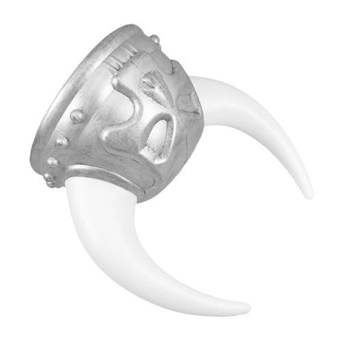ULTECHNOVO Teufel Viking Piratenhut Wikingerkostüm Hut Halloween -Hut -Bullenhornhüte Partykostümzubehör Mittelalterlicher Wikingerhelm Viking Kostüm Bullenhornhüte Plastik Silber ULTECHNOVO Teufel Viking Piratenhut Wikingerkostüm Hut Halloween -Hut -Bullenhornhüte Partykostümzubehör Mittelalterlicher Wikingerhelm Viking Kostüm Bullenhornhüte Plastik Silber von ULTECHNOVO