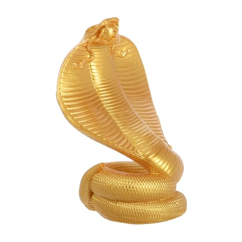 ULTECHNOVO Tierkreis-Schlange-Ornament Schlangenverzierung Aquarium-Meerjungfrau-Ornament mit Schlangenmotiv chinesische Messingstatue Schlangenstatuen Toilettentrophäe Harz Golden ULTECHNOVO Tierkreis-Schlange-Ornament Schlangenverzierung Aquarium-Meerjungfrau-Ornament mit Schlangenmotiv chinesische Messingstatue Schlangenstatuen Toilettentrophäe Harz Golden von ULTECHNOVO
