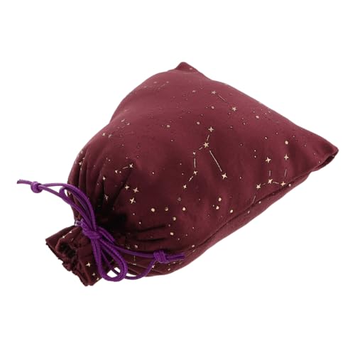 ULTECHNOVO Weiche Kordelzugtasche aus Beflocktem Material für Karten und Schmuck Tragbare Aufbewahrungstasche im Nordischen Stil für Reisen und Kleine Gegenstände ULTECHNOVO Weiche Kordelzugtasche aus Beflocktem Material für Karten und Schmuck Tragbare Aufbewahrungstasche im Nordischen Stil für Reisen und Kleine Gegenstände von ULTECHNOVO