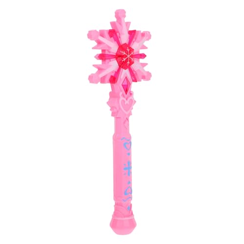 ULTECHNOVO Zauberstab Prinzessin Weihnachten Kleinkind favorisieren Geburtstagsgeschenk Halloween Dekoration interaktives Musikspielzeug Feenstäbe für Mädchen Plastik von ULTECHNOVO