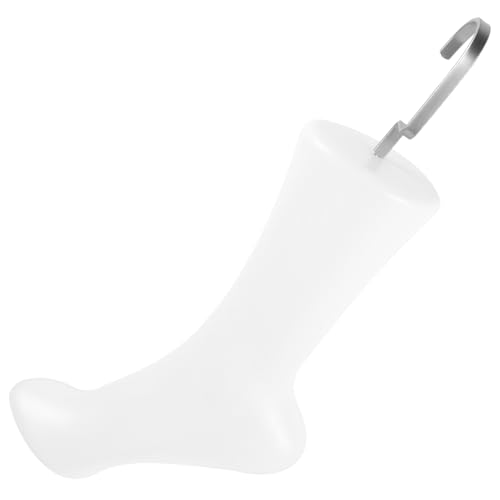 ULTECHNOVO Mannequin-fußmodell Für Damensocken Weißes Weibliches Fußsockenmodell Mit Haken von ULTECHNOVO