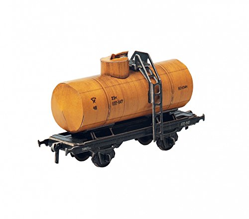 UMBUM Innovatives 3-D-Puzzle Zweiachsiger Spülkasten (Gas) Railway Collection H0 (1/87) 3D-Kartonmodellbausatz für Erwachsene und Kinder von UMBUM