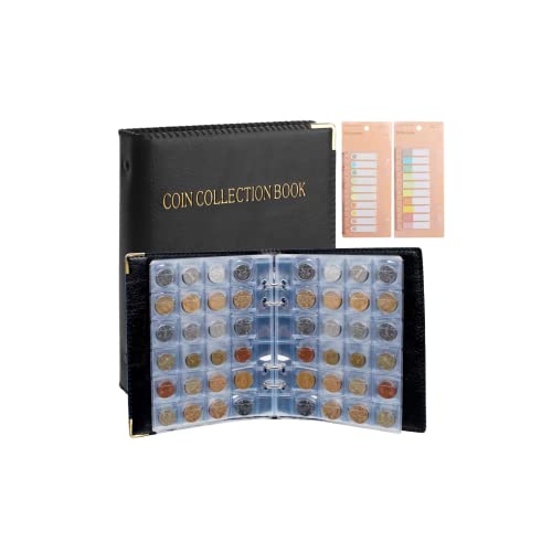 UMILKI Münzalbum, 480Pcs Münzen Sammelalbum Euro Münz Aufbewahrung für Münzen 25mm, Münzen Aufbewahrung für Münzen, Souvenir Münzen,Gedenkmünzen UMILKI Münzalbum, 480Pcs Münzen Sammelalbum Euro Münz Aufbewahrung für Münzen 25mm, Münzen Aufbewahrung für Münzen, Souvenir Münzen,Gedenkmünzen von UMILKI