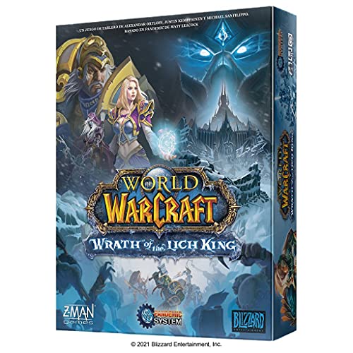 ASMODEE JUEGO DE MESA World of Warcraft: Wrath of The LICH King PEGI 14 von UNBOX NOW