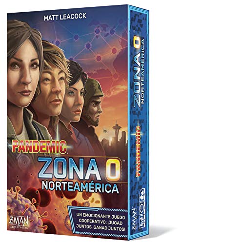 Z-man Games España ZMG7141ES Pademic Zone 0-Nordamerika von UNBOX NOW