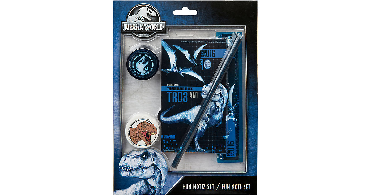 Fun-Notizset Jurassic World, 5-tlg. Fun-Notizset Jurassic World, 5-tlg. von UNDERCOVER