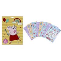 UNDERCOVER PIQA0064 Peppa Pig Stickerblock mit 8 Blättern von UNDERCOVER