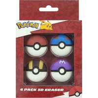 UNDERCOVER PKHX0764 Pokemon 4 3D Radierer von UNDERCOVER