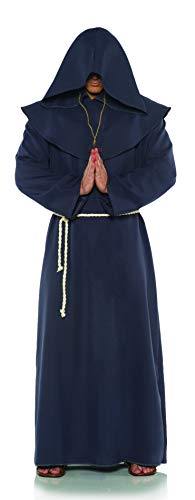 UNDERWRAPS Herren Men's Monk Robe Costume-Grey Erwachsenenkostme, grau, Einheitsgröße UNDERWRAPS Herren Men's Monk Robe Costume-Grey Erwachsenenkostme, grau, Einheitsgröße von UNDERWRAPS