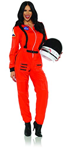 UNDERWRAPS Klassisches Astronauten-Kostüm für Damen - weiblicher Astronaut, schwarz, Large von UNDERWRAPS
