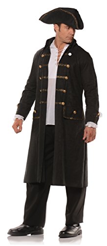 UNDERWRAPS Piratenmantel-Set, Schwarz, Schwarz, Einheitsgr��e UNDERWRAPS Piratenmantel-Set, Schwarz, Schwarz, Einheitsgr��e von UNDERWRAPS