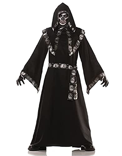 UNDERWRAPS Skelettmagier Kostüm-Robe mit Kapuze - Größe: S - Horror Verkleidung Halloween & Grusel-Party UNDERWRAPS Skelettmagier Kostüm-Robe mit Kapuze - Größe: S - Horror Verkleidung Halloween & Grusel-Party von UNDERWRAPS