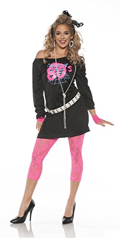 UNDERWRAPS Tolles 80er-Jahre-Kostüm für Damen, Schwarz/Rosa, M UNDERWRAPS Tolles 80er-Jahre-Kostüm für Damen, Schwarz/Rosa, M von UNDERWRAPS
