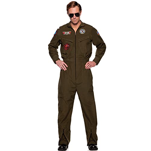UNDERWRAPS US Navy Top Gun Men's Jumpsuit Fancy Dress Costume 2X-Large von UNDERWRAPS
