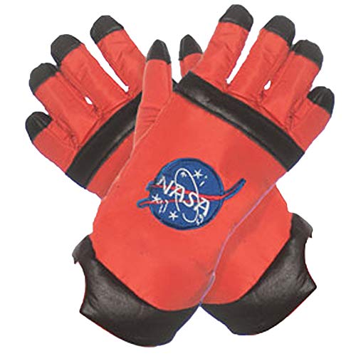 UNDERWRAPS Unisex-Erwachsene Astronauten-Handschuhe, Kostüm, Orange, Einheitsgröße von UNDERWRAPS