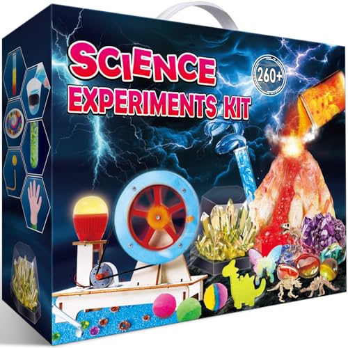 UNGLINGA 260+ Experimente Wissenschaft Kits für Kinder, Vulkan, Chemie-Set Chemiebaukasten, STEM Aktivitäten Spielzeug Geschenke für Jungen Mädchen UNGLINGA 260+ Experimente Wissenschaft Kits für Kinder, Vulkan, Chemie-Set Chemiebaukasten, STEM Aktivitäten Spielzeug Geschenke für Jungen Mädchen von UNGLINGA