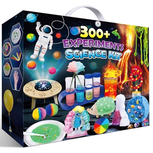UNGLINGA 300+ Experimente Kit für Kinder, Chemiebaukasten Experimentierkästen Chemie-Set Wissenschaft Projekt Mint Aktivitäten Spielzeug Geschenke für Jungen Mädchen UNGLINGA 300+ Experimente Kit für Kinder, Chemiebaukasten Experimentierkästen Chemie-Set Wissenschaft Projekt Mint Aktivitäten Spielzeug Geschenke für Jungen Mädchen von UNGLINGA