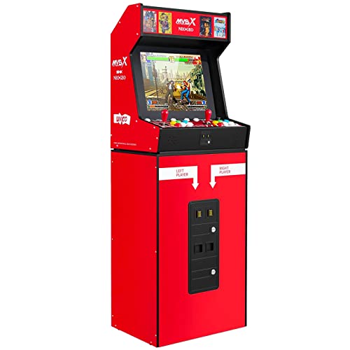 Unico MVSX Arcade und Basis-Kombination, Vorinstalliert 50 Offiziell Lizenzierte Retro-Spiele von SNK, Darunter The King of Fighters/Metal Slug und mehr von UNICOMVSX