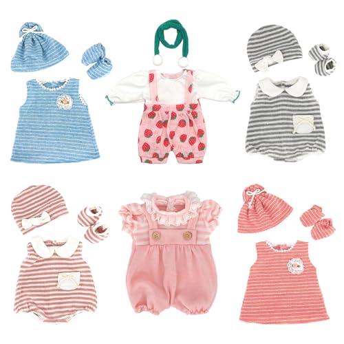 UNICORN ELEMENT 6 Sets 35,6 cm - 45,7 cm Puppenkleidung und Zubehör von UNICORN ELEMENT