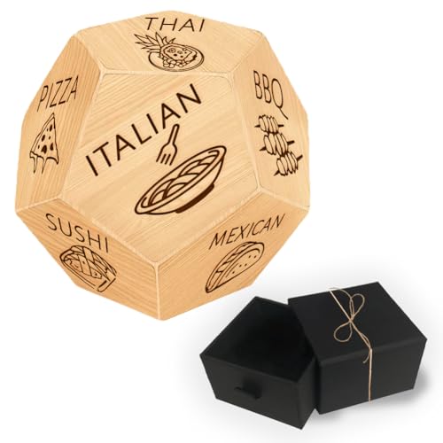 UNICRAFTALE Valentinstag Jahrestag Date Night Geschenke Hölzerne Essensentscheidungswürfel Hochzeitsgeschenke Lustige Essenswürfel Mit Schmuckringboxen Für Ehemann Ehefrau Freund Freundin UNICRAFTALE Valentinstag Jahrestag Date Night Geschenke Hölzerne Essensentscheidungswürfel Hochzeitsgeschenke Lustige Essenswürfel Mit Schmuckringboxen Für Ehemann Ehefrau Freund Freundin von UNICRAFTALE
