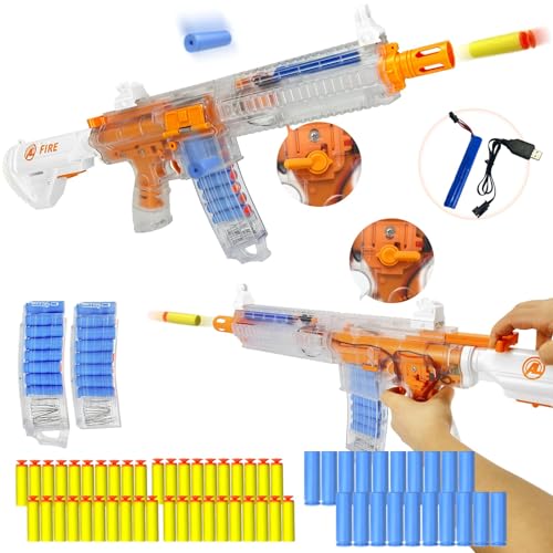 UNIKONIO Elektrische Schaumstoff Blaster Spielzeugpistole, Automatisches M416 Blaster Pistolenmagazin, 2 Modi, Automatischer und manueller Patronenauswurf, Spielzeug Toy Gun – 013 UNIKONIO Elektrische Schaumstoff Blaster Spielzeugpistole, Automatisches M416 Blaster Pistolenmagazin, 2 Modi, Automatischer und manueller Patronenauswurf, Spielzeug Toy Gun – 013 von UNIKONIO