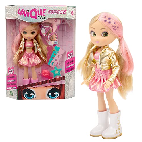 Giochi Preziosi Unique Eyes, Puppe 25 cm – Amy, mit ihren Augen, mit magischen Haaren, Spielzeug für Kinder ab 3 Jahren, MYM082 Giochi Preziosi Unique Eyes, Puppe 25 cm – Amy, mit ihren Augen, mit magischen Haaren, Spielzeug für Kinder ab 3 Jahren, MYM082 von Giochi Preziosi