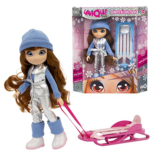 Giochi Preziosi Unique Eyes, Puppe 25 cm – Sophia, mit ihrem Blick nach den Augen, mit Winterkleidung und Zubehör, Spielzeug für Kinder ab 3 Jahren, MYM173 Giochi Preziosi Unique Eyes, Puppe 25 cm – Sophia, mit ihrem Blick nach den Augen, mit Winterkleidung und Zubehör, Spielzeug für Kinder ab 3 Jahren, MYM173 von Giochi Preziosi