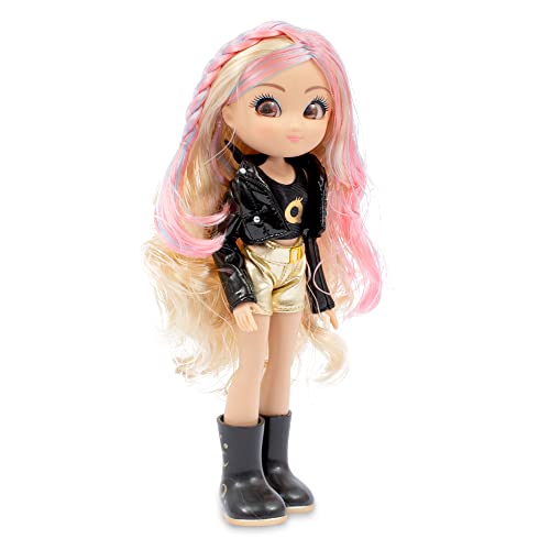 Giochi Preziosi Unique Eyes, Puppe 25 cm – Rebecca, mit ihrem Blick, der dir den Augen folgt, mit magischen Haaren, Spielzeug für Kinder ab 3 Jahren, MYM081 Giochi Preziosi Unique Eyes, Puppe 25 cm – Rebecca, mit ihrem Blick, der dir den Augen folgt, mit magischen Haaren, Spielzeug für Kinder ab 3 Jahren, MYM081 von Giochi Preziosi